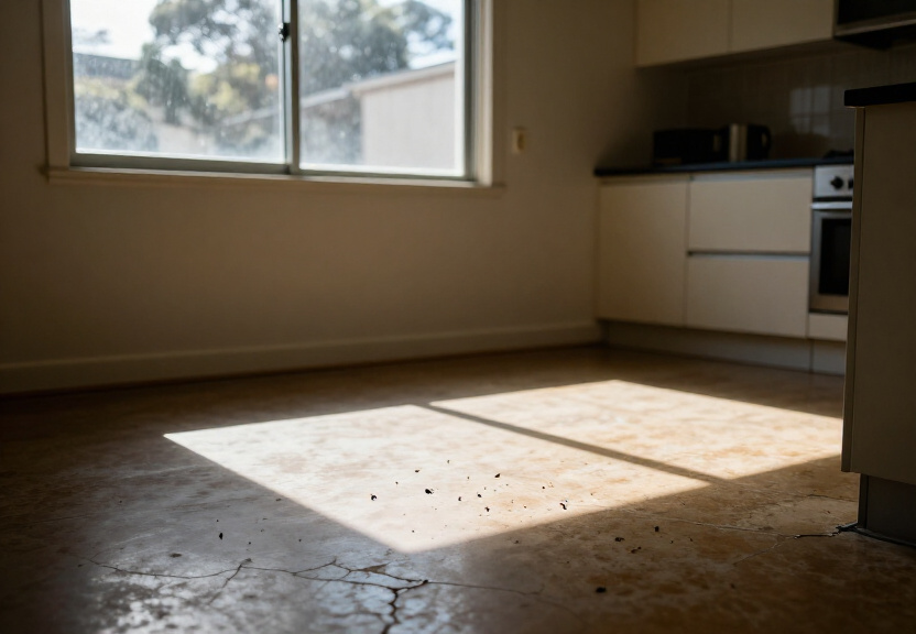 Rodent nest in a Collaroy garage before removal